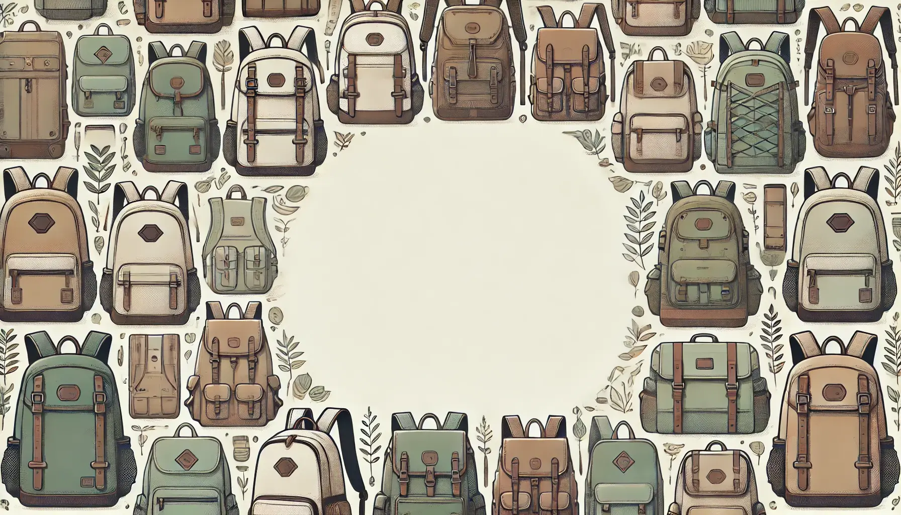 Imagen de todo tipo de mochilas