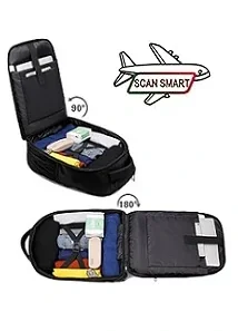 Compartimentos de la mochila con ruedas
