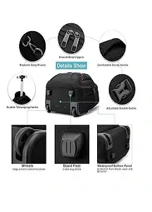 Detalles de la mochila Ligsan con ruedas